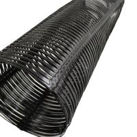 Bon rendement de glissement de la grille géo-uniaxiale en plastique HDPE pour les murs de soutènement