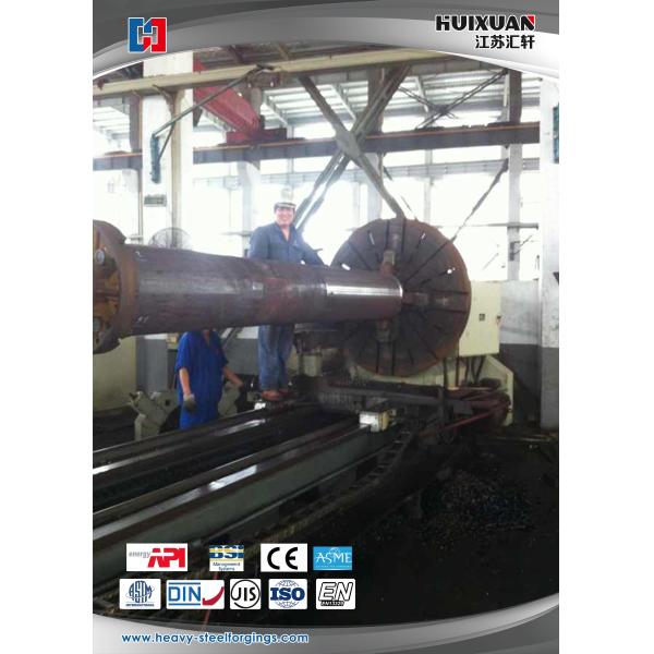 Marine Reducer Forged Steel Shafts Finish Machining EF LF VD Melting Process