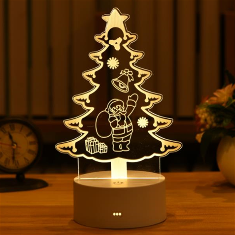 Иллюзия лампы лампы 18cm Pernikahan 3D ночи Dekorasi Hadiah 3d