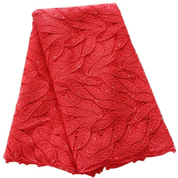 5 yard/lot yellow polyester emboidery lace /2015 hot selling african guipure lace with stone