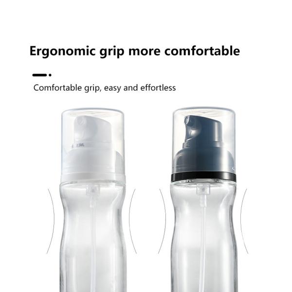 200ml Capacity Glass Cooking Oil Spray Bottle Heavy Material Nonspill