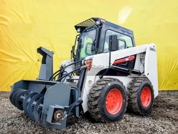 Mini Skid Steer Loader with Attachment and CE Certificate in Construction