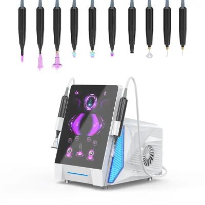 No Need Gas 2 Handles Hot Cold Plasma Facial Machine For Facial And Hair Care