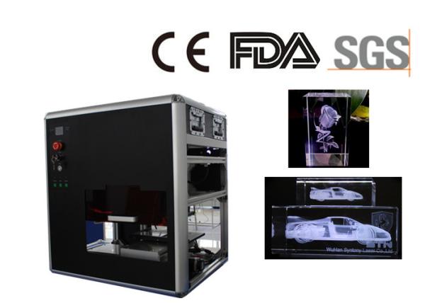 Large Crystal 3D Laser Engraving Machine 120*200*100mm Engraving Range