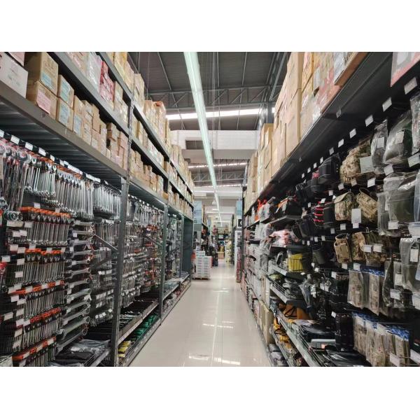 Steel Construction Supermarket Shelves Pallet Racking Adjustable Vertical Design