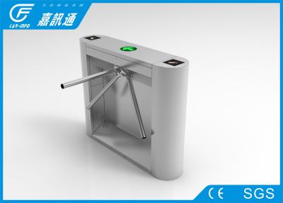 Factroy Entrance Pedestrian Security Gate , Residence Area Waist Height Turnstile