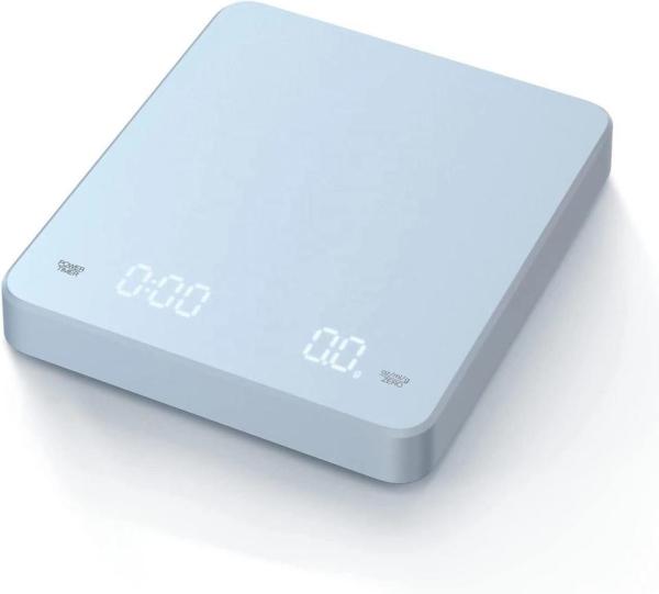 Balanza digital electrónica de cocina de 3 kg con temporizador y cálculo de peso profesional