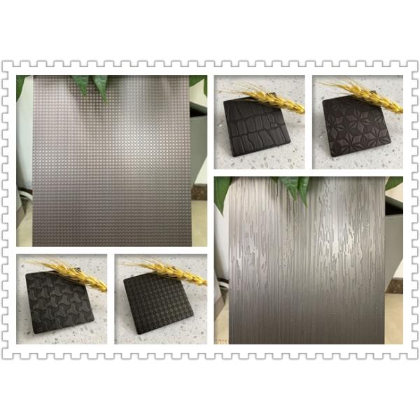 Interior Decorative Elevator Stainless Steel Sheet Etching Ceiling Door 304 201