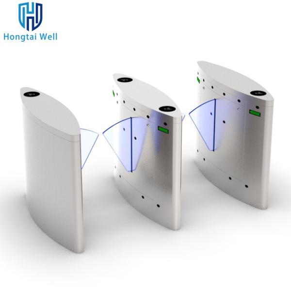 Sliding Gate Pedestrian Turnstile Gate 25W Brushless Motor Airport Access