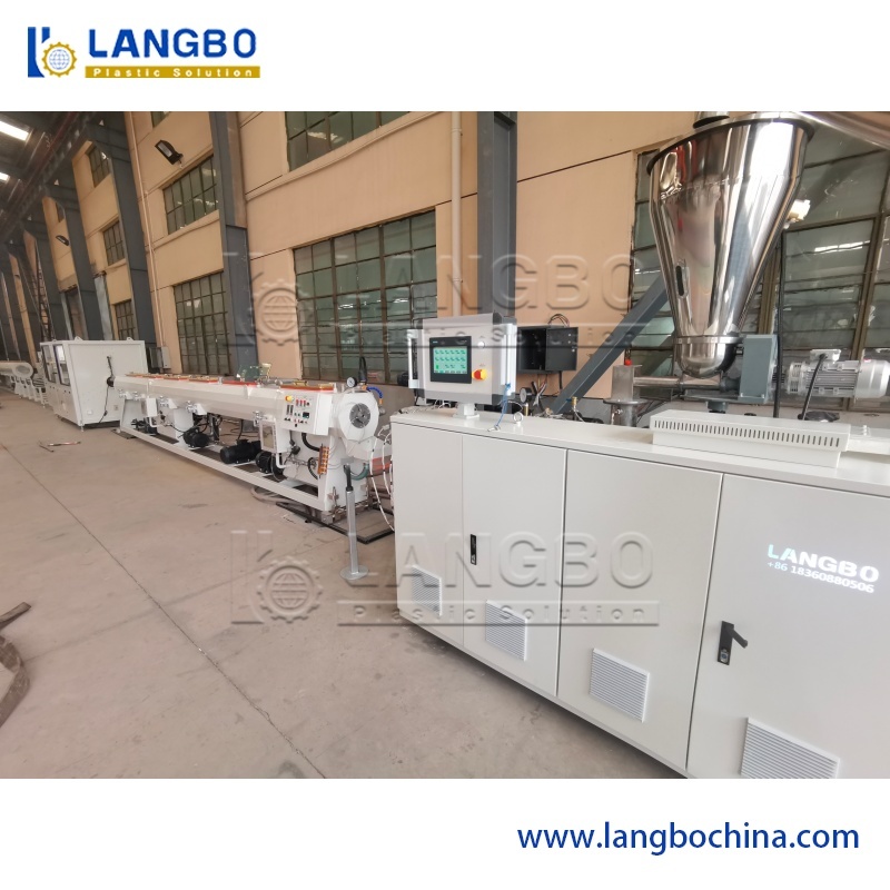Full Automatic PVC Pipe Extrusion Line Suitable For Producing Plastic Water Pipes Sewage Pipes And Link Jointer Components