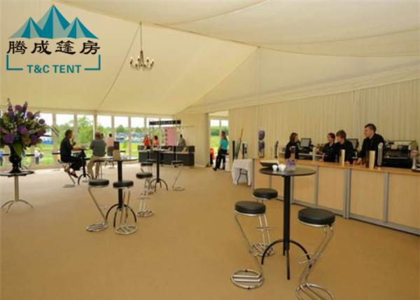 Waterproof Transparent Marquee Party Tent 15mx35M For Trade Show Exhibition