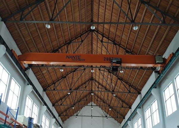 LD 2t-10m electric Single Girder Overhead Cranes For Factories / Material Stock