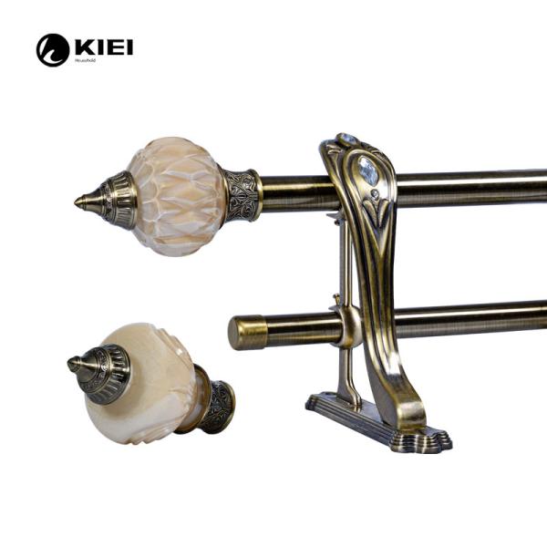 AB 28mm 25mm Classical Metal Pipe Fitting Curtain Rods Aluminium Alloy Bracket