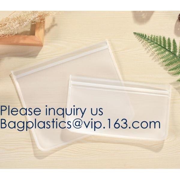 Transparent Waterproof Peva Liner Cooler Storage k Peva Bag,Amazon Hot Sale Frozen Peva Food Packaging Zipper Bag