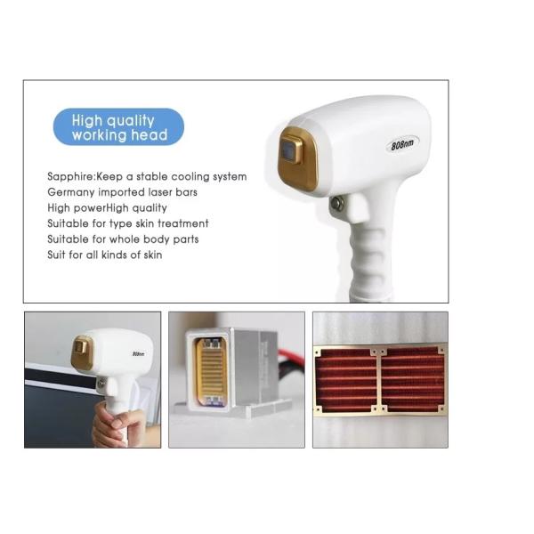 Машина удаления волос депиляции 808nm диода оборудования красоты лазера подмолаживания кожи