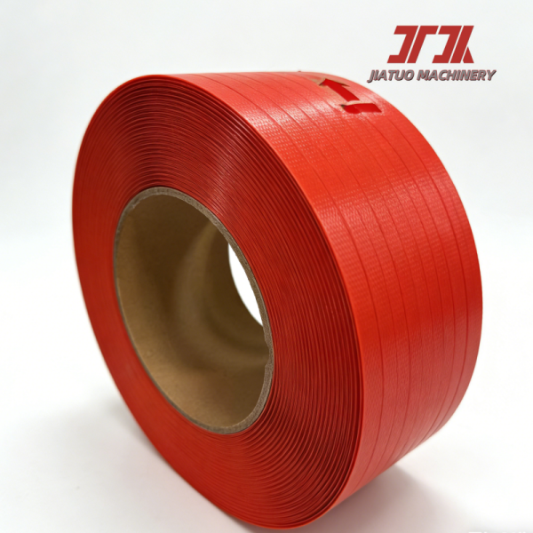 PP Strapping 12mm Plastic Strap Yellow Packing Strip Belt Roll Wrapping Plastic Custom Logo Manual Packing Carton
