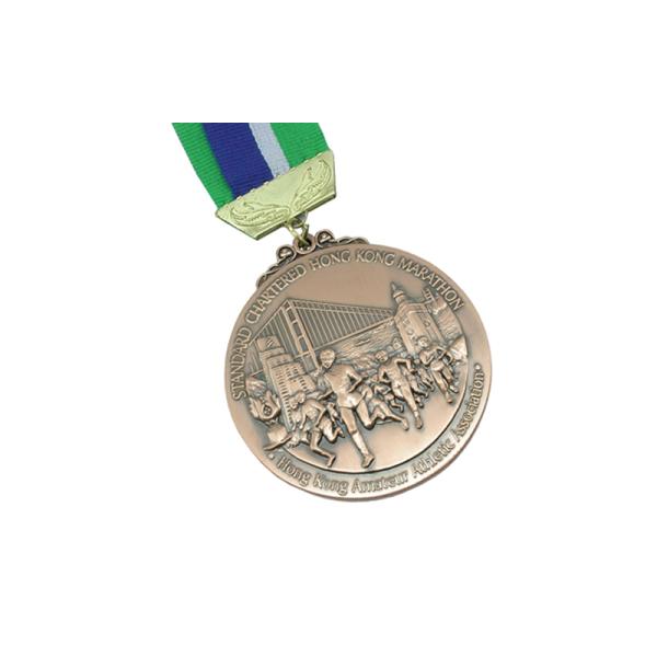 Multiple Shapes Metal Award Medals High Strength Materials Long Lasting Durability