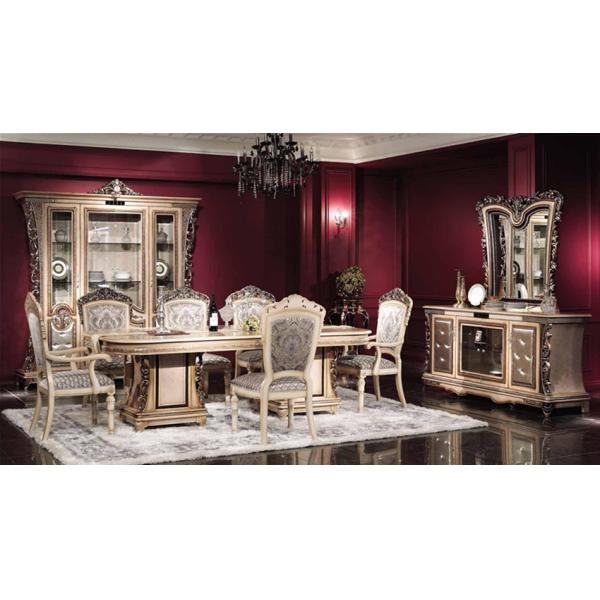 120cm 130cm 150cm Luxury Wood Dining Room Sets Antique Wooden Dining Table Set