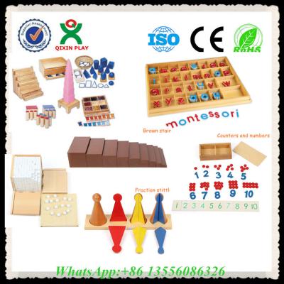 Wooden Educational Toys Montessori Materials Montessori Toys for Sale
