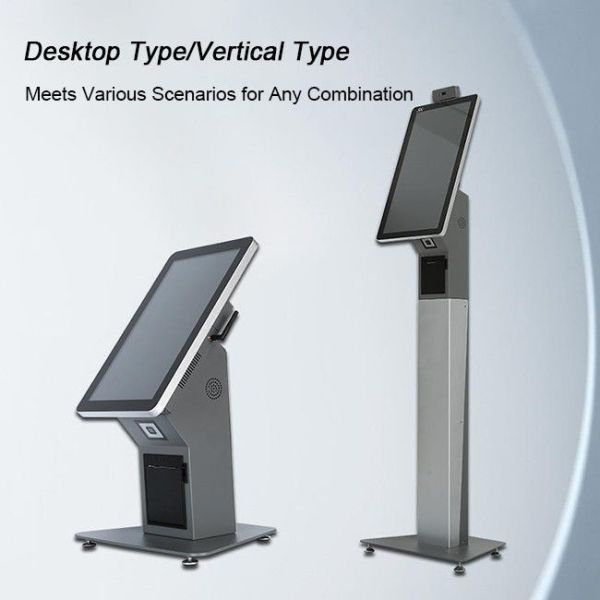 15.6 inch Multi-Purpose Self Order Kiosk Fast Food with Integrated Inventory Management