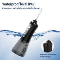 OEM IPX7 Waterproof Portable Dental Water Jet Teeth Water Flosser Oral Irrigator For Home Travel