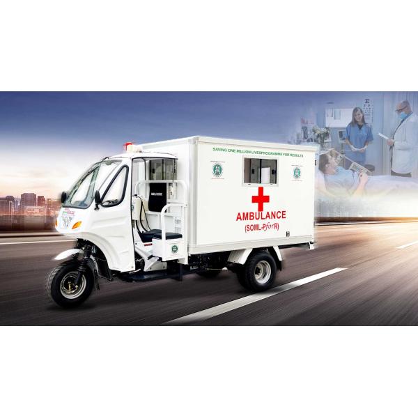 DAYANG 2021 moteur refroidi à l'eau 175CC ambulance à trois roues tricycle pour passagers