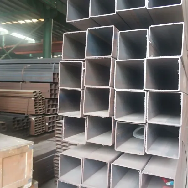 Low Carbon Schedule 40 Black Surface Treatment Square and Rectangular ERW Steel Pipe and Tube