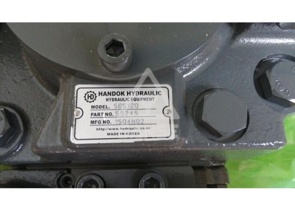 244-8483 SBS120 hydraulic pump for CAT320C excavator , orignal handok motor assy , made in korea