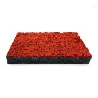 Pista de corrida profissional de PU EPDM Tartan com alta resistência à tração 0,88 N/mm2