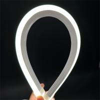 A tira de néon fluorescente do silicone IP65 impermeável conduziu a curvatura lateral superior clara disponível