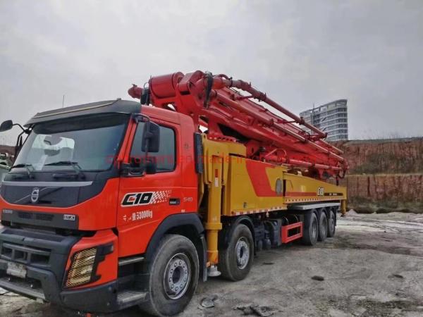 Truck Mounted Pumps for Semi-Dry Shotcrete Feeding Height 1400mm in Perfect Condition