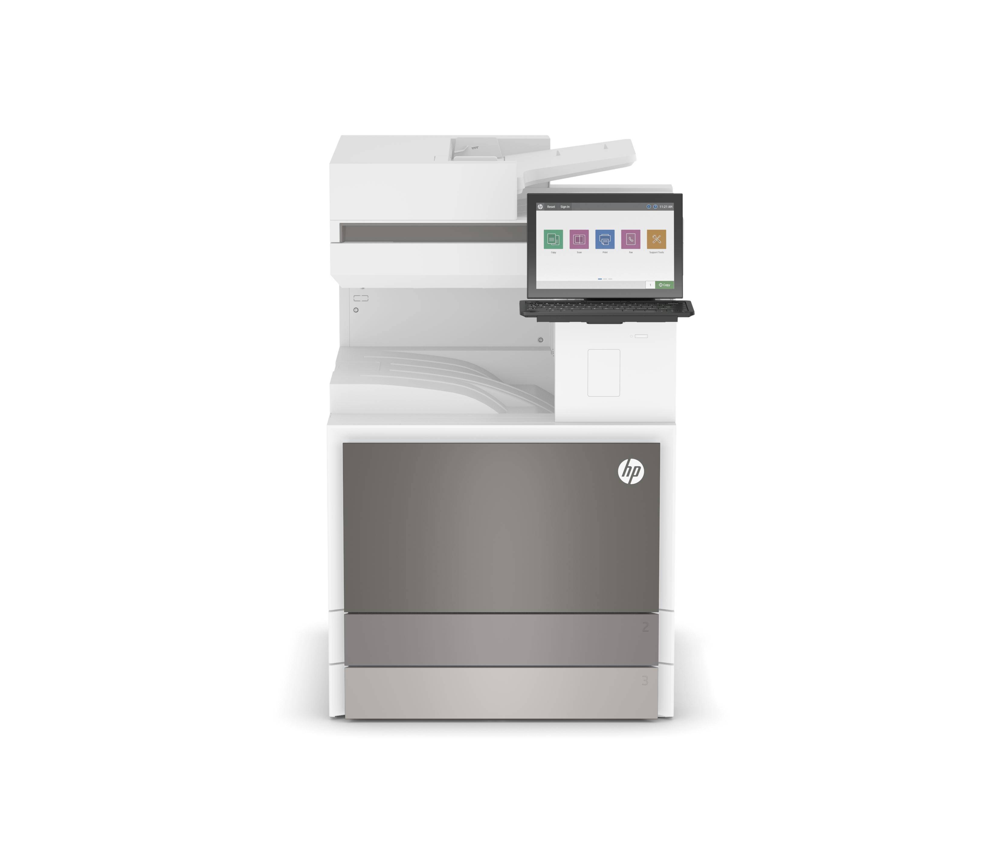 HP LaserJet MGD MFP E73130dn/E73140dn Paper Printer Single Color Automatic Grade New
