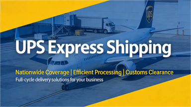 Full Cycle UPS Express Shipping With Nationwide Coverage Customs Clearance
