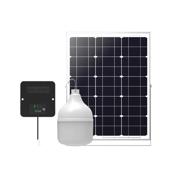 220V Input Voltage Solar Lighting with 3W Energy Box Output and Switch Control Bulb