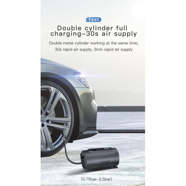 Silent Inflatable Electric Car Pump for Audi Vehicles YANTU A26 Portable Tyre Inflator