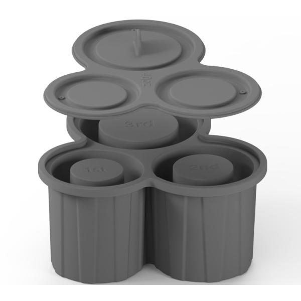 Easy Fill Release Tumbler Ice Mold for 20-40 oz Cups Sustainable and Silicone Material