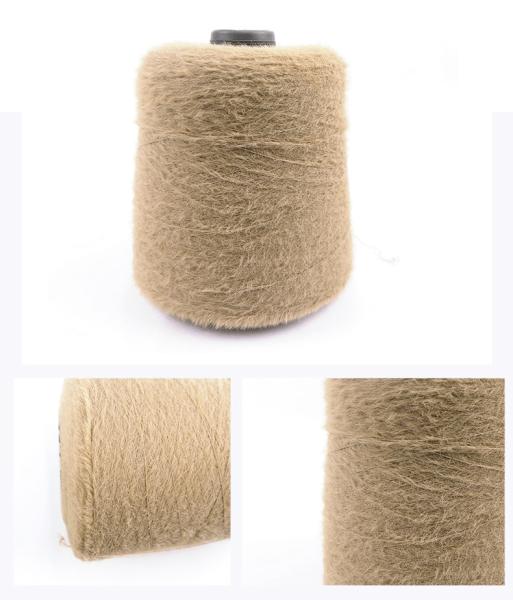Cabelo morno macio de nylon 2cm do fio da pena de 1/13NM 100%