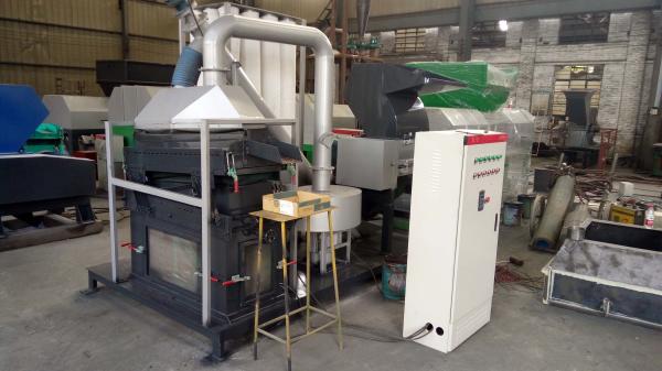 Crushing Scrap Copper Wire Recycling Machine With Removable Hopper 400-500kg/h
