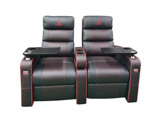 Polyester Foam 150MM Arm Recliner Sofa Set Modern Seating Chair