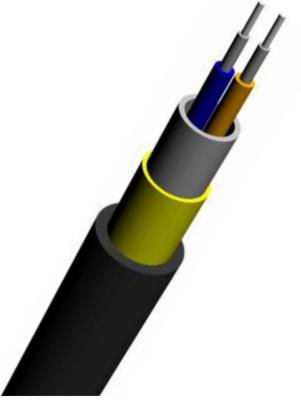 O cabo de fibra ótica EFONC001 interno macio flexível personalizou a cor do revestimento