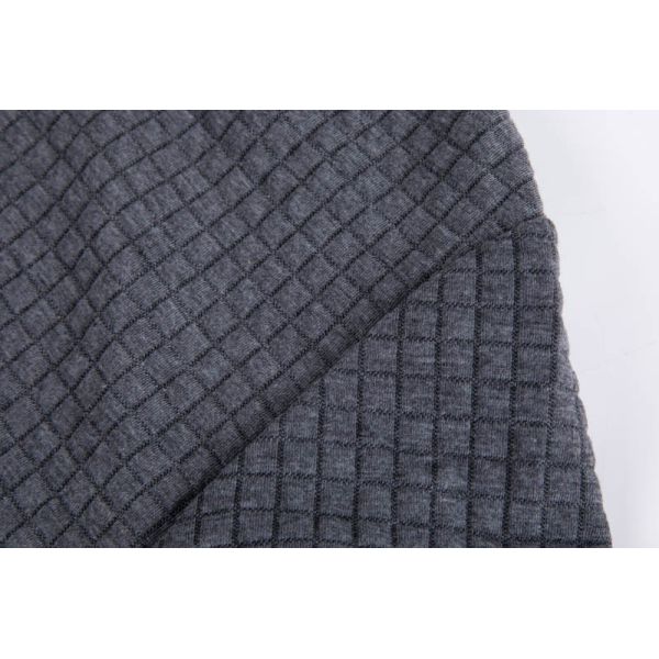 Charcoal Women'S Pullover Hoodie Waffle Textured  Mens Lightweight Fleece Pullover