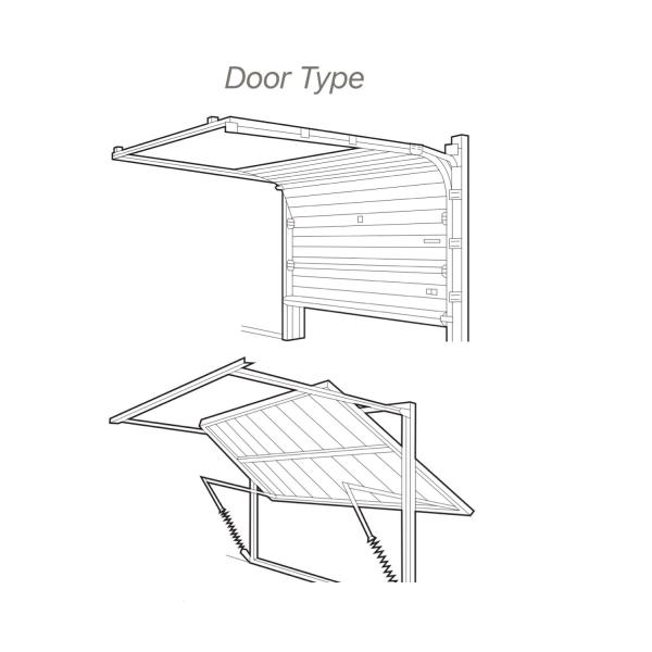 Automatic Remote Control Garage Door Motor , Garage Gate Opener Smooth Operation