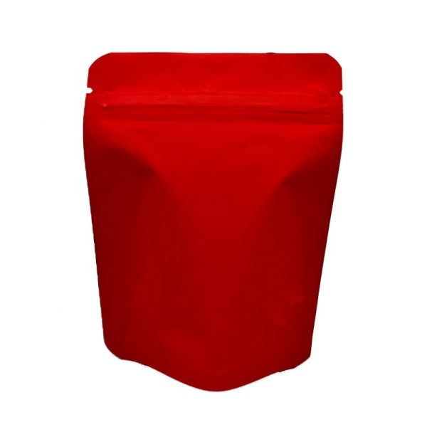LDPE Plastic Stand Up Mylar Retort Pouch Frosted Colorful Plain Printing Customers Requirements Packaging Milk Jelly