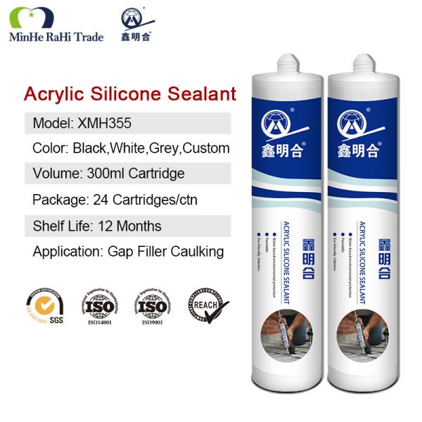 MF Mixture Acrylic Sealant for Adhesive Glass Saniaryware Wash Basins Waterproof Silicone