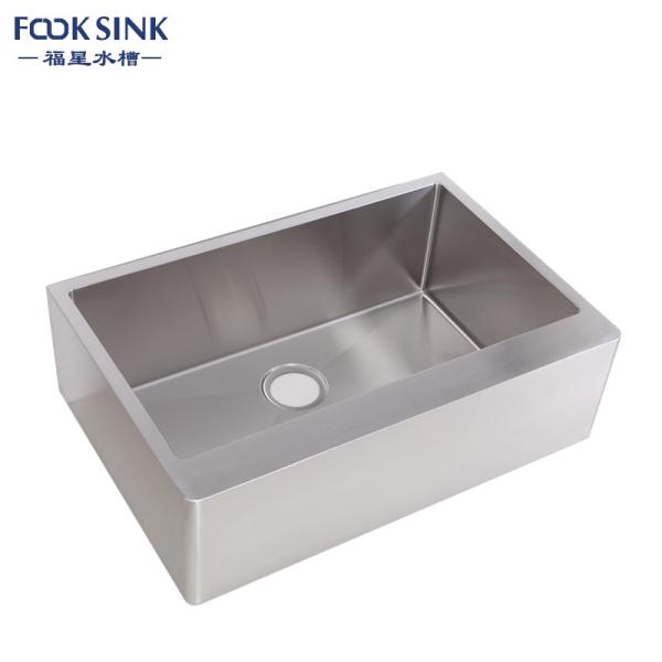 Modern Design Silver Apron Stainless Steel Kitchen Sink CUPC Certificate