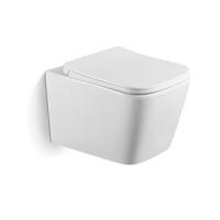 Découvrez la beauté d'une toilette suspendue au mur de couleur pour la conception de l'espace de votre salle de bain