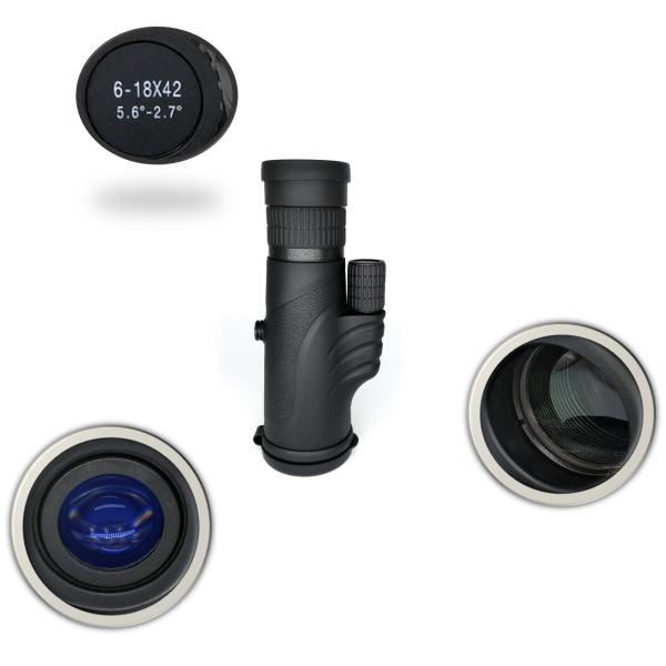 Карман оптически сигнала 6-18x42 10-30x42 Monocular долгосрочный для удить Birdwatching