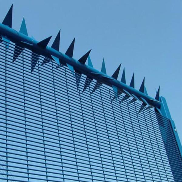 Galvanized South Africa 358 Anti Climb Clearvu Mesh Fence