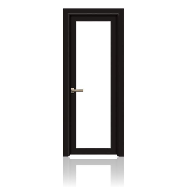 Customized Double Glass Art Glass Reeded Glass Bathroom Kitchen Casement Door