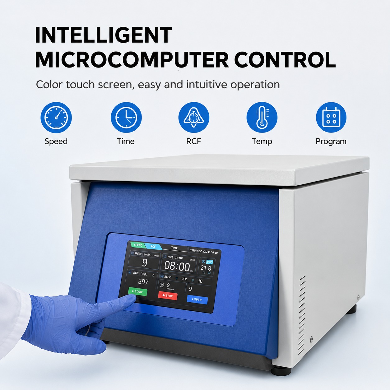 Cenlee Low Noise 55dB Heated Centrifuge 4000rpm 3971xg with Safety Protection for Crude Oil Water Content Test